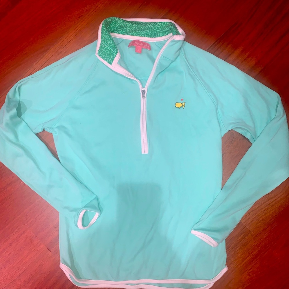 Magnolia lane masters raglan sleeve 1/4 zip